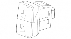 Honda CRV 15-16 Stability Control Switch with Collision Warning
