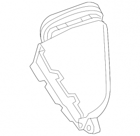 Air duct from air intake Audi A6 C7 16-18 rest 2.0