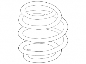 Front left spring Hyundai Elantra 21- 2.0