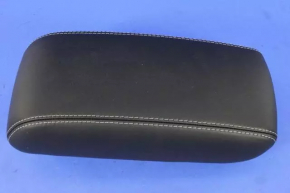 Jeep Grand Cherokee WK2 14-22 leather armrest, black, white stitching, minor scratches