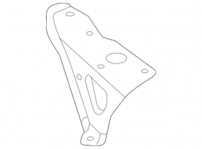 Battery tray bracket front Infiniti QX30 17-19