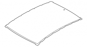 Metal roof Kia Forte 19-24 without sunroof