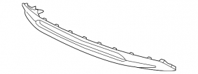 Honda Insight 19-22 rear bumper lip structure