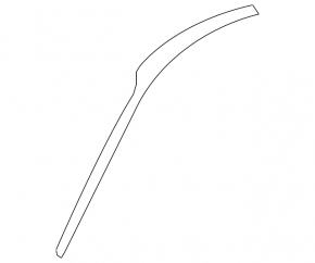 Left front pillar molding for Toyota RAV4 06-12