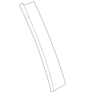 Lexus CT200h 11-17 rear left side door trim