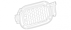 Mercedes GLC 16-22 Fuel Filler Cap Housing