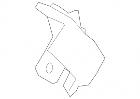 Right front bumper mount for Land Rover Range Rover Sport 14-17