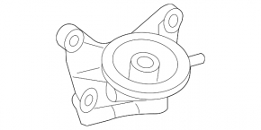 Engine Oil Filter Housing Toyota Highlander 11-13 hybrid
