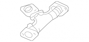 Connecting downpipe Lexus RX300 RX330 RX350 04-09