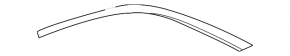 Upper rear right door molding Cadillac ATS 13 - chrome