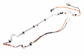 Power cable through the entire body of the Chevrolet Malibu 13-14 hybrid
