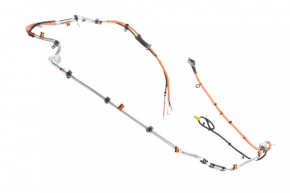 Power cable through the entire body of the Chevrolet Malibu 13-14 hybrid
