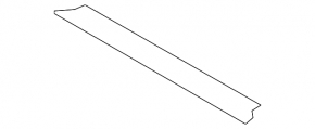 Upper radiator deflector Hyundai Veloster 12-17
