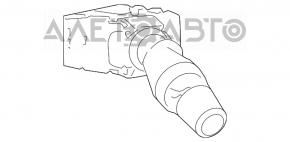 Right steering column switch for Honda Civic 4D 06-09