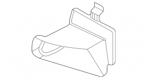 Additional radiator air duct left BMW 4 G22 G26 21-25 B58