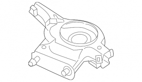 Lower arm under spring rear left Nissan Maxima A36 16-