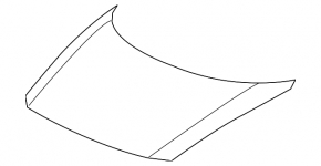 Honda CRZ 11-16 bare hood