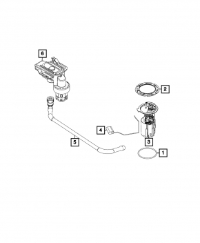 Fuel pump for Jeep Renegade 19-23 1.3T