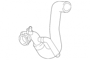 Lower cooling hose for Audi Q5 80A 18-23 3.0T