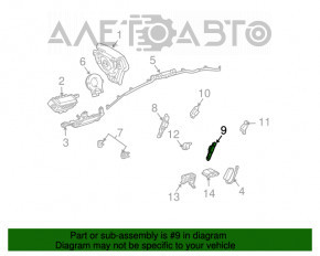 Left Side Airbag Sensor Lexus RX300 RX330 RX350 RX400h 04-09