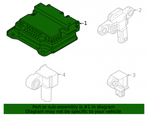 Kia K5 21-24 SRS Airbag Computer Module