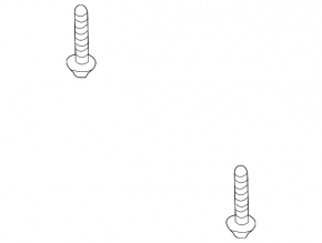 Front subframe mounting bolt 4pcs Porsche Panamera 10-16 M12x75mm
