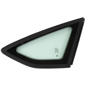 Window blind glass rear right Ford Focus mk3 11-18 5d with molding matte, tinted