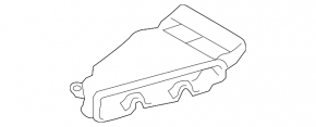 Cooling air duct VVB right lower Toyota Prius V 12-17