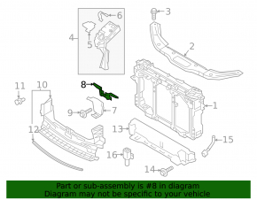 Mazda CX-5 17- Hood Lock Bar