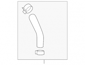 Cooling pipe lower Mazda CX-5 18-25 2.5