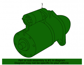 GMC Terrain 10-17 Starter