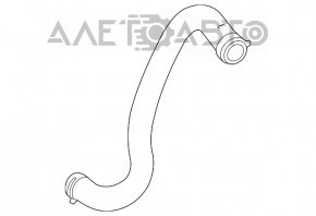 Lower cooling hose for Ford Fiesta 11-19 1.6
