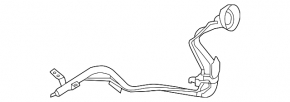 Infiniti JX35 QX60 13-20 Fuel Filler Neck