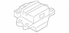 Left engine mount for Audi Q3 15-18