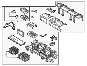 Hyundai Sonata 20-23 HEV Battery Assembly