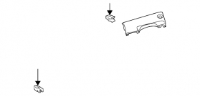 Toyota Prius 2005 steering wheel trim