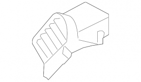 Subaru B10 Tribeca right air duct
