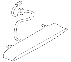 Brake light Subaru Outback 15-19