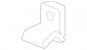 Radiator bracket upper left Buick Encore 13-19