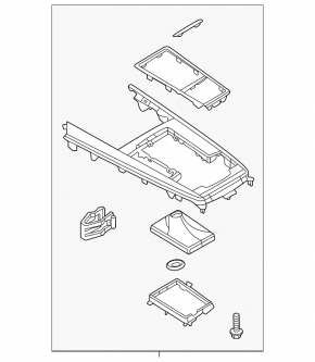 Mazda CX-30 Shifter Pad 20 - Black