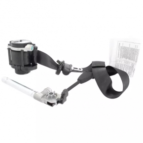 Passenger seat belt with squib and tensioner for Ford Escape MK3 18-19 black
