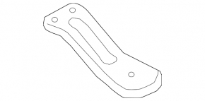 Rear right subframe lug for Land Rover Range Rover Velar 18-23
