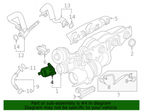 BMW 2 F22 14-21 Turbo Solenoid Valve