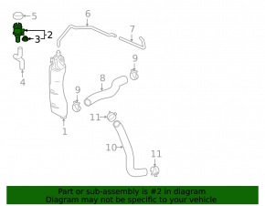 Honda HR-V 16-22 Cooling Expansion Tank Neck with Cap