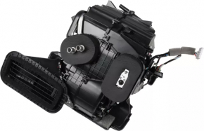 Nissan Rogue 16-20 climate control heater assembly, black housing
