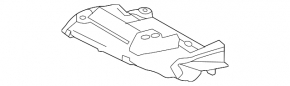 Front right lower fender liner for Lexus LX600 22-24