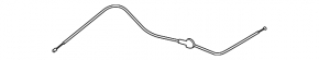 Rear hood release cable for BMW 1 E82 08-13 3 series, 128i, 135i, X1. To release handle, Rear