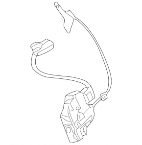 Fuel filler flap lock Hyundai Tucson 25-26 1.6T HEV, 2.5