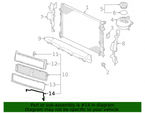 Ambient Air Temperature Sensor Audi A3 8V 15-20