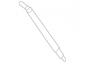 Left tailgate shock absorber Mercedes W164 ML 06-11 electric